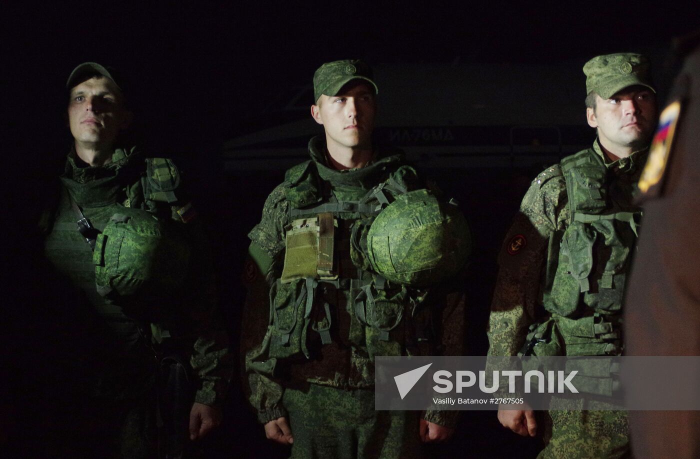 Russia’s Black Sea Fleet marines arrive arrive in Crimea after operation in Syria