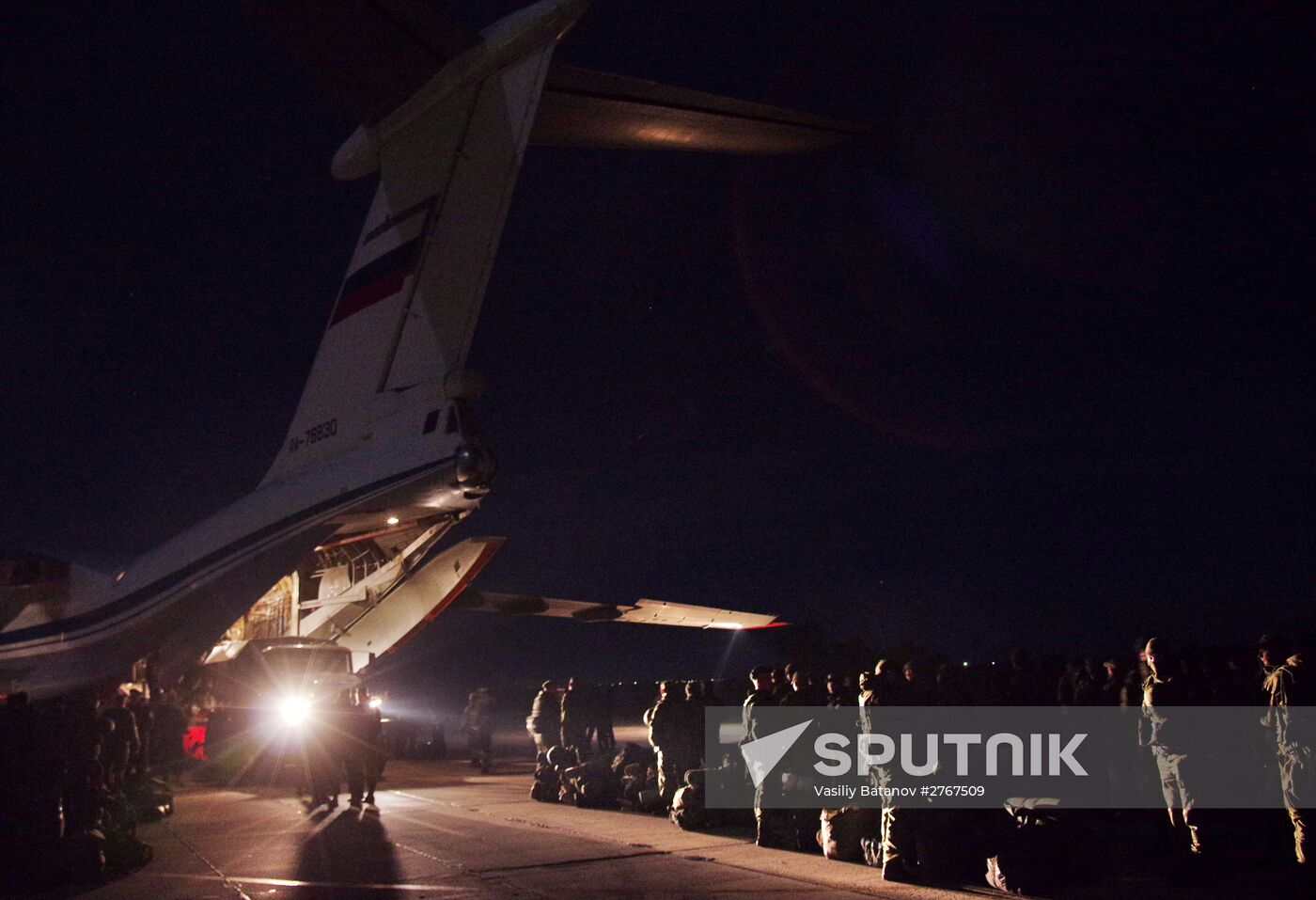 Russia’s Black Sea Fleet marines arrive arrive in Crimea after operation in Syria