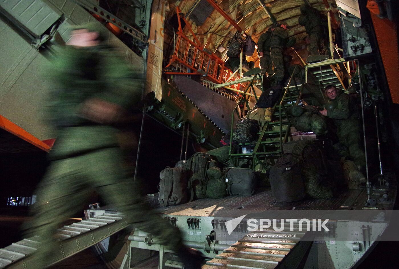Russia’s Black Sea Fleet marines arrive arrive in Crimea after operation in Syria