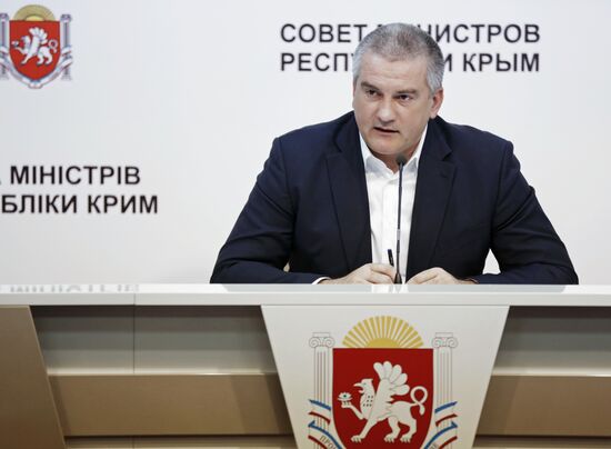 Concluding news conference with Sergei Aksyonov
