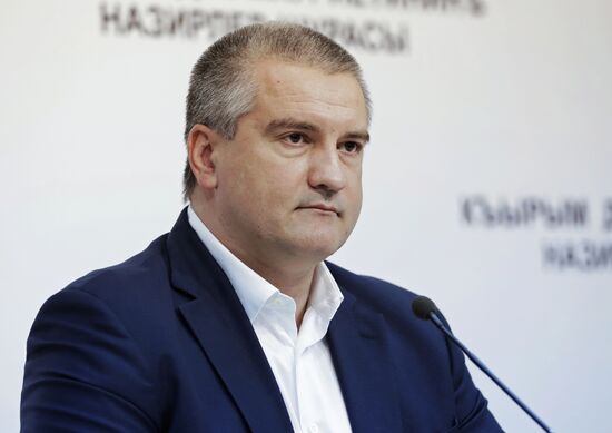 Concluding news conference with Sergei Aksyonov