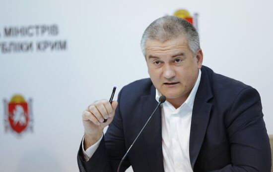 Concluding news conference with Sergei Aksyonov
