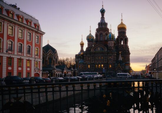 Church of the Savior on Spilled Blood in St. Petersburg named one of the world's most beautiful churches