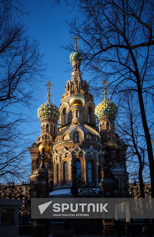 Church of the Savior on Spilled Blood in St. Petersburg named one of the world's most beautiful churches