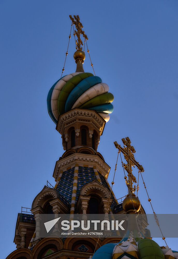 Church of the Savior on Spilled Blood in St. Petersburg named one of the world's most beautiful churches