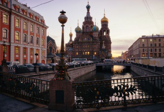 Church of the Savior on Spilled Blood in St. Petersburg named one of the world's most beautiful churches