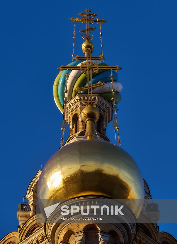 Church of the Savior on Spilled Blood in St. Petersburg named one of the world's most beautiful churches