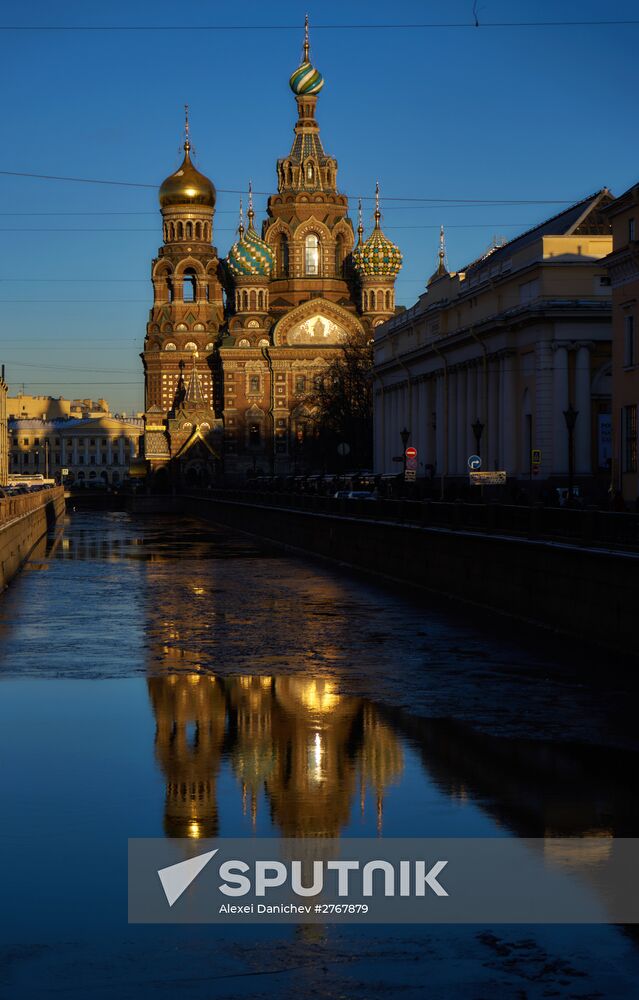 Church of the Savior on Spilled Blood in St. Petersburg named one of the world's most beautiful churches