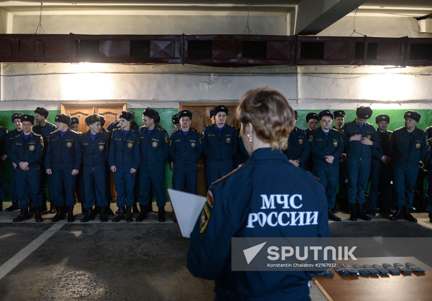 Emergencies Ministry rescue team in the Novgorod Region