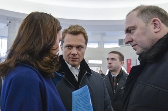 Botanichesky Sad Station's southern hallway opens after renovation