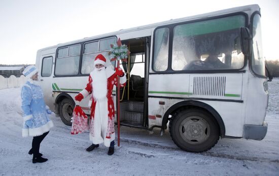 New Year greetings for dairy farm personnel at Grodno Region