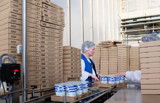 Danone plant in Samara