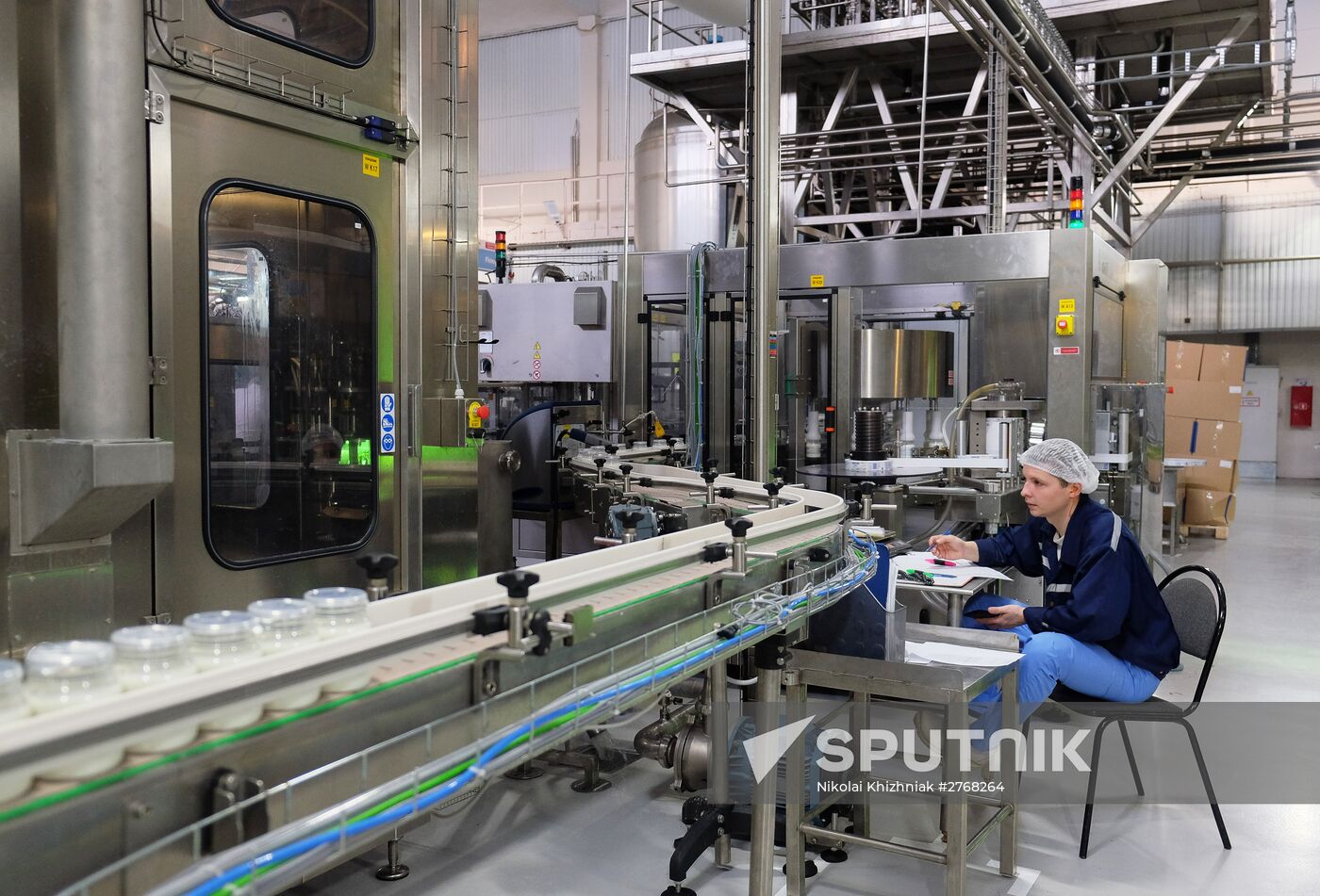 Danone plant in Samara