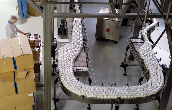 Danone plant in Samara