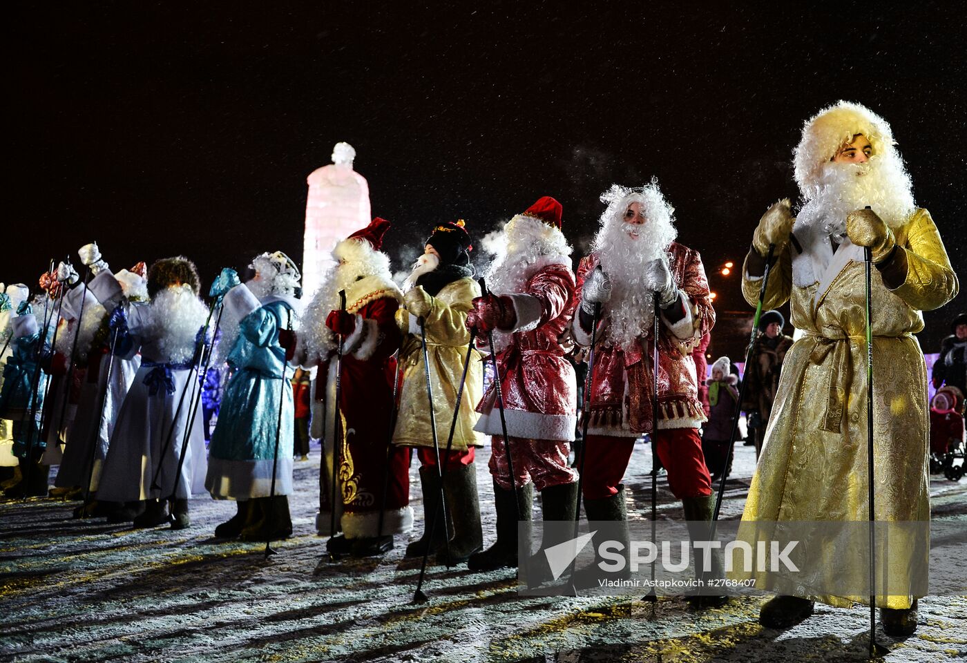 "Ice Moscow. A Family Circle" festival opens in Park Pobedy at Poklonnaya Hill