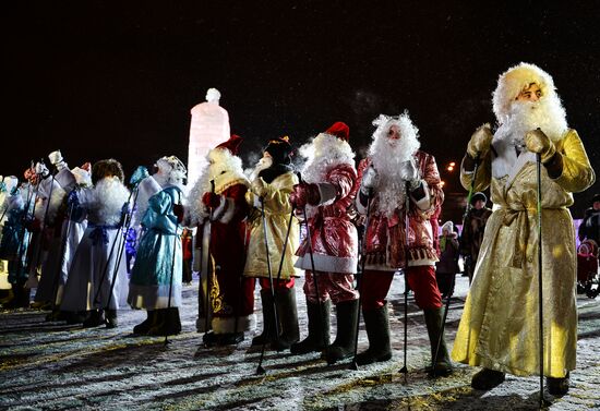"Ice Moscow. A Family Circle" festival opens in Park Pobedy at Poklonnaya Hill