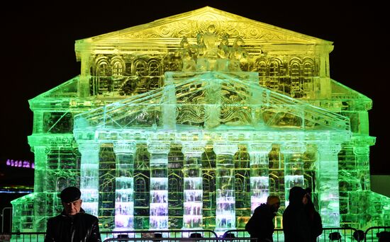 "Ice Moscow. A Family Circle" festival opens in Park Pobedy at Poklonnaya Hill