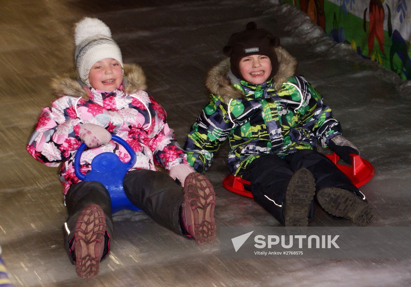 New Year celebrations in Russian cities