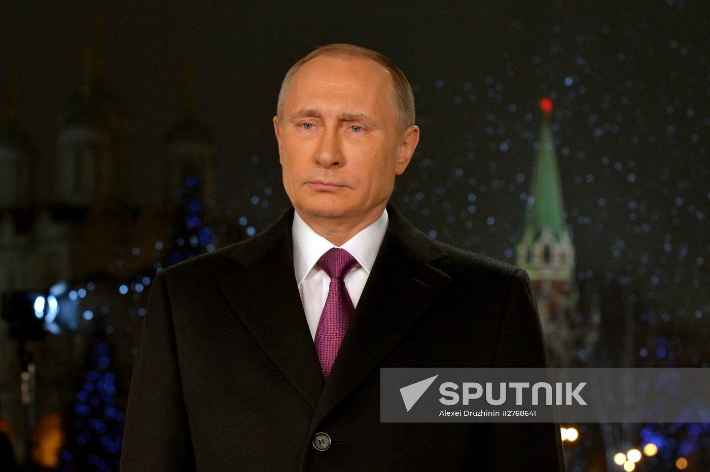 Russian President Vladimir Putin's New Year address to the nation