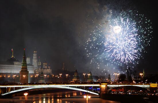 New Year celebrations in Moscow