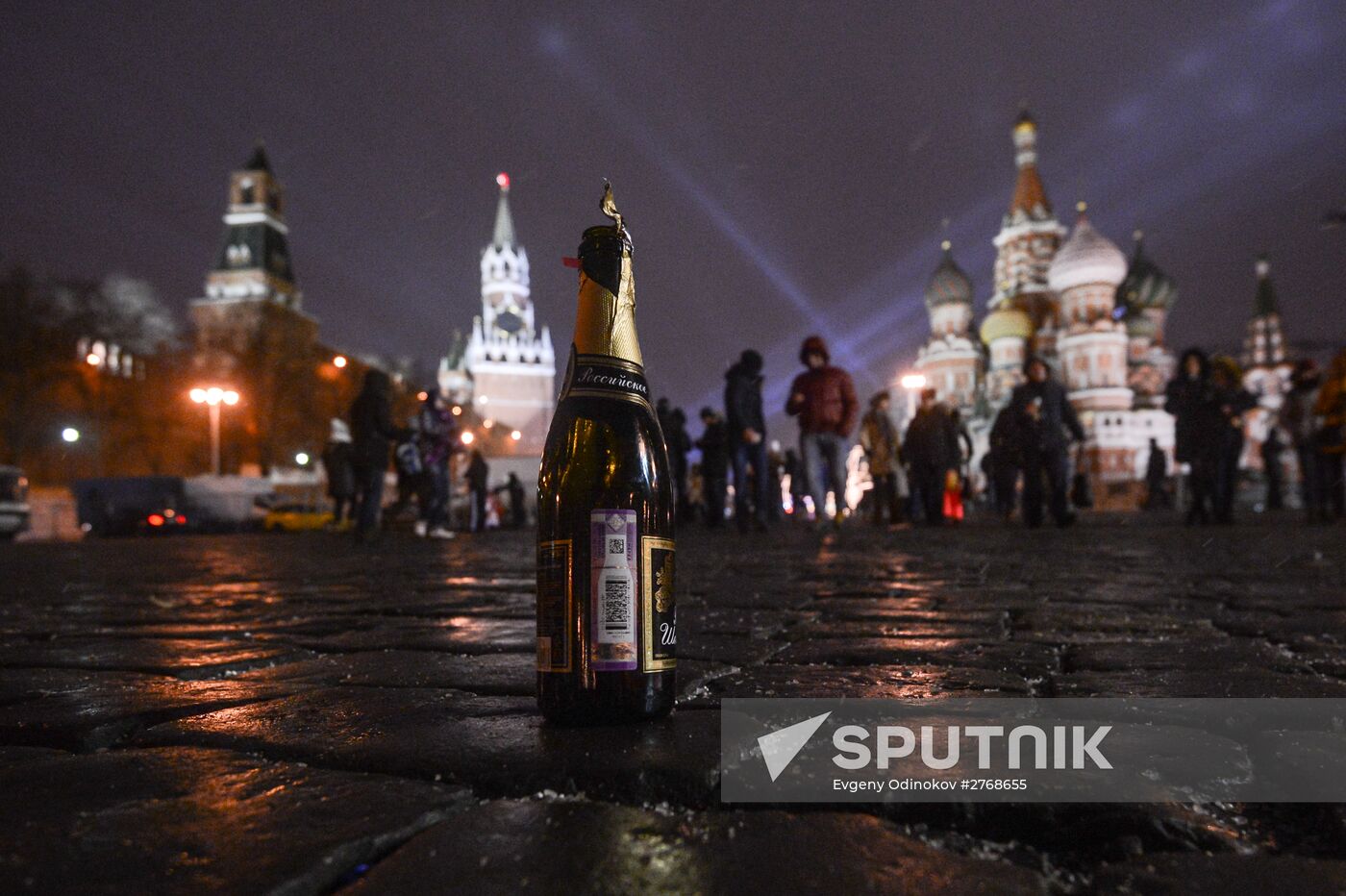 New Year celebrations in Moscow