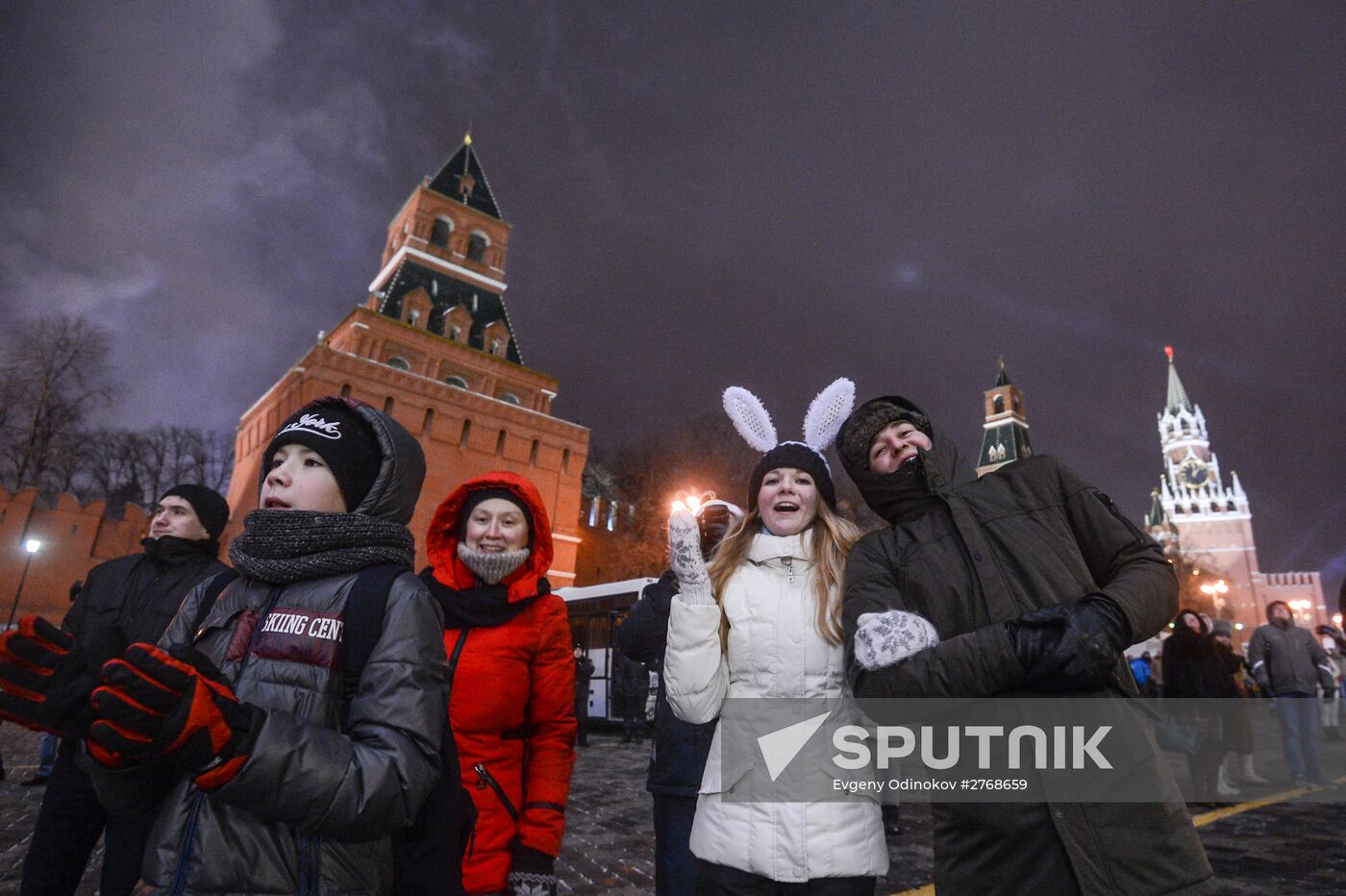 New Year celebrations in Moscow