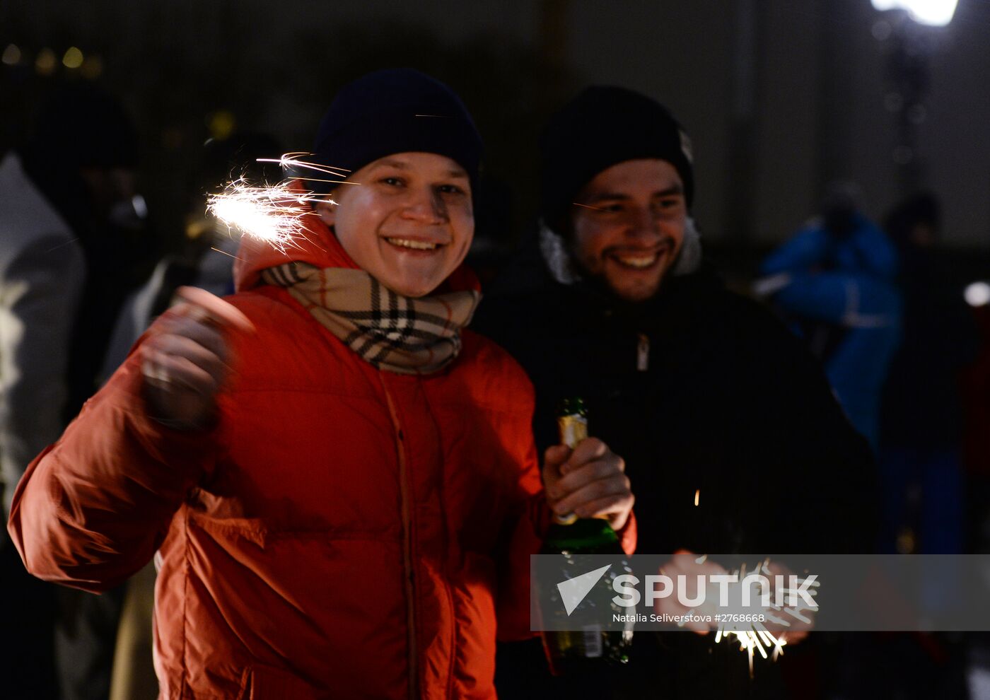 New Year celebrations in Moscow