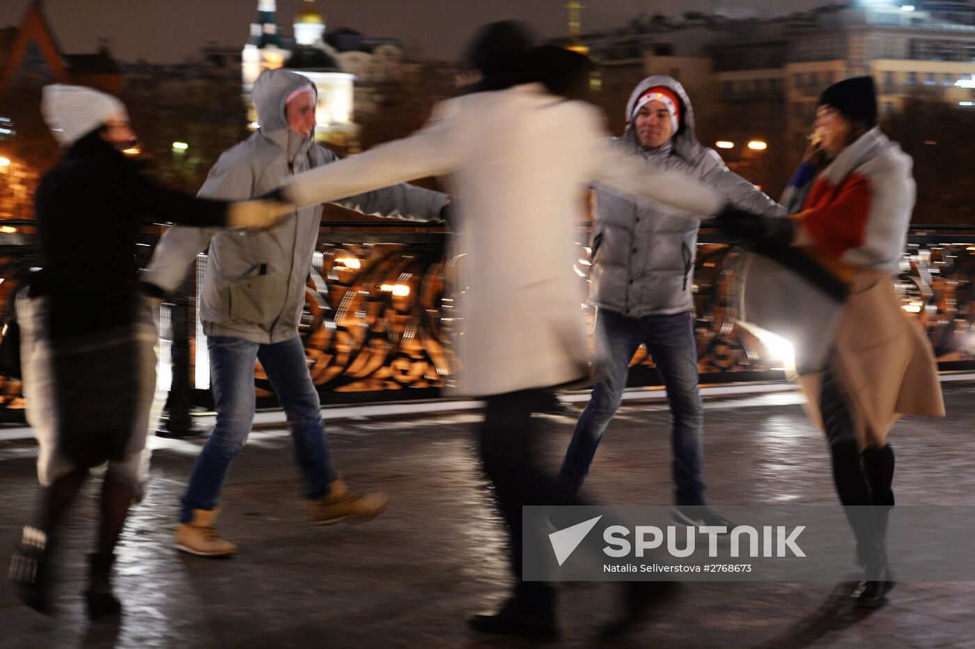 New Year celebrations in Moscow