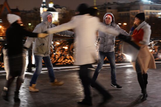 New Year celebrations in Moscow