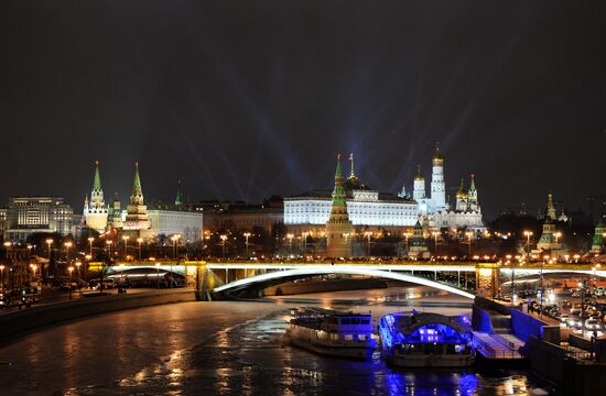 New Year celebrations in Moscow