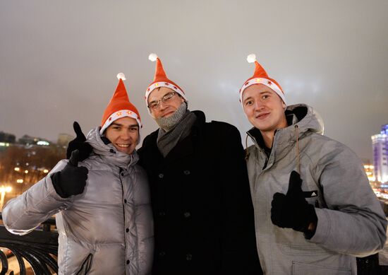 New Year celebrations in Moscow