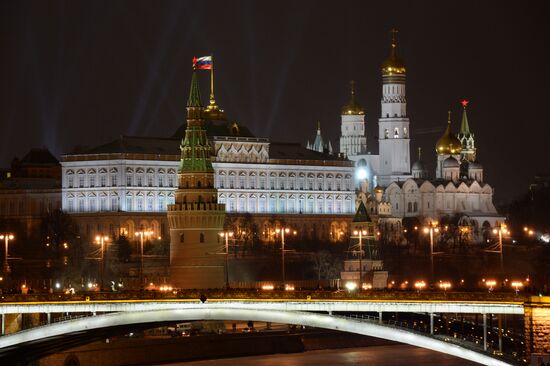 New Year celebrations in Moscow