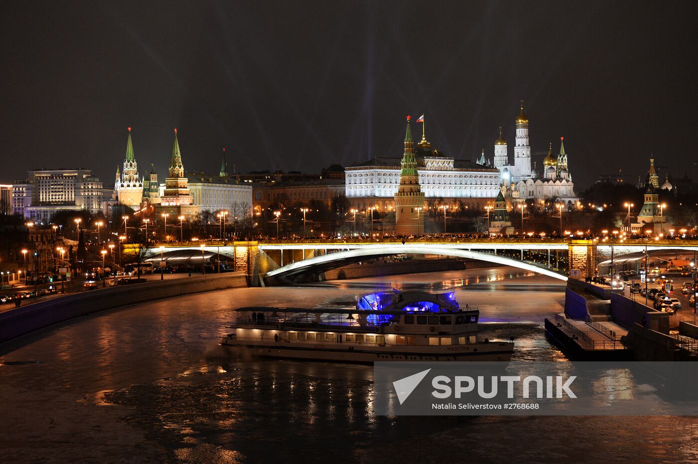 New Year celebrations in Moscow