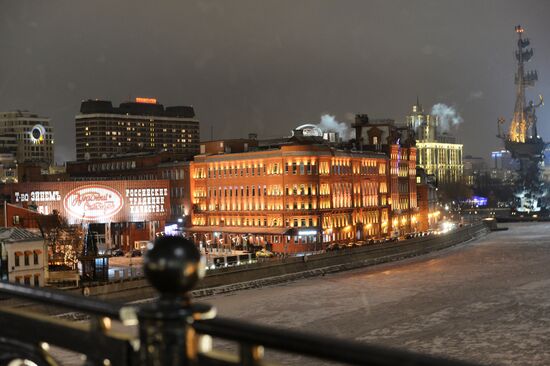 New Year celebrations in Moscow