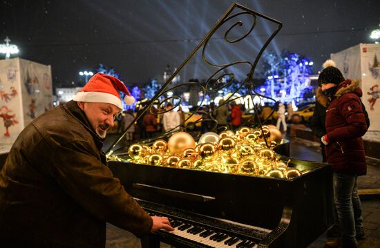 New Year celebrations in Moscow