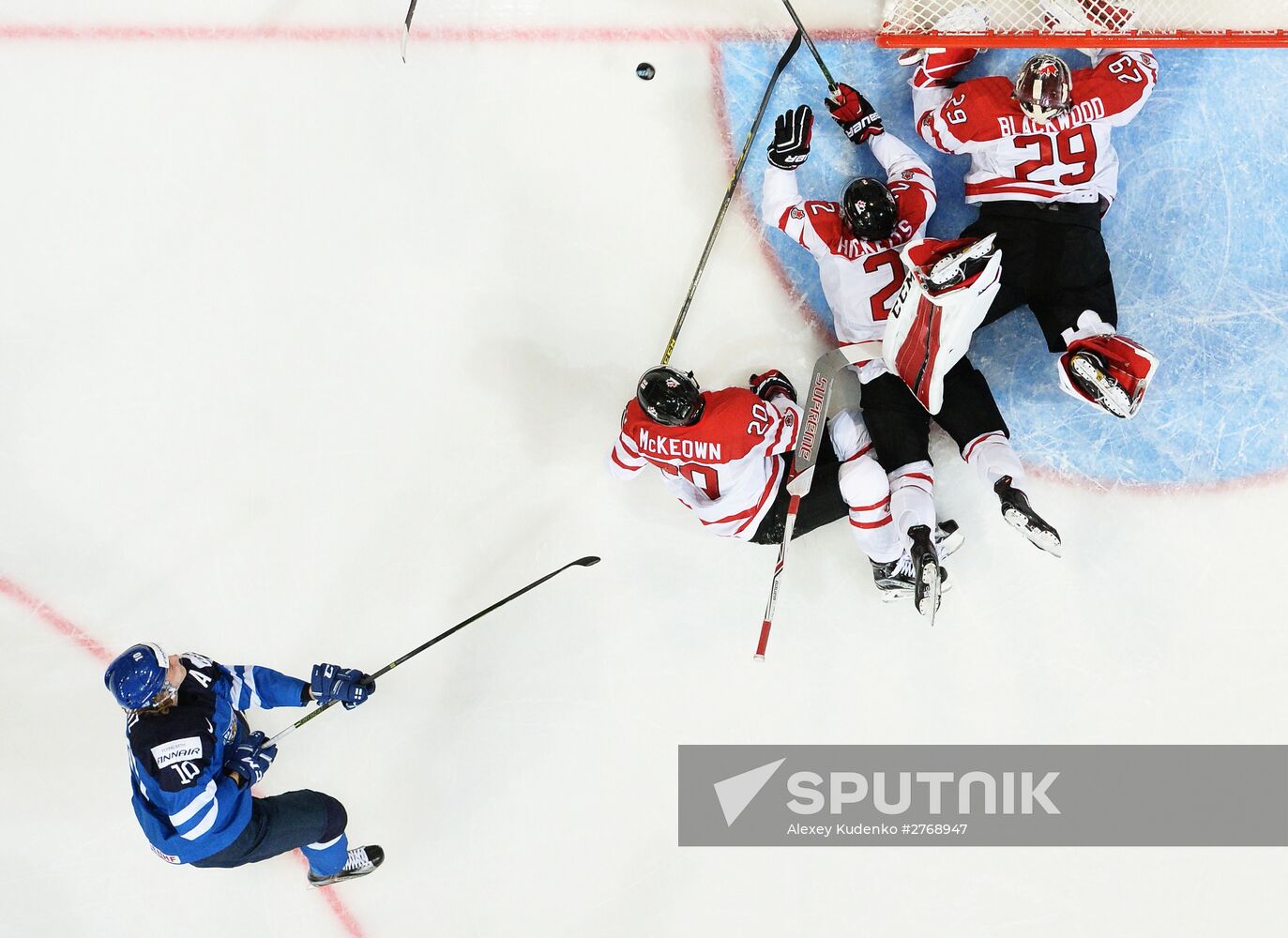 IIHF World U20 Championship. Finland vs. Canada