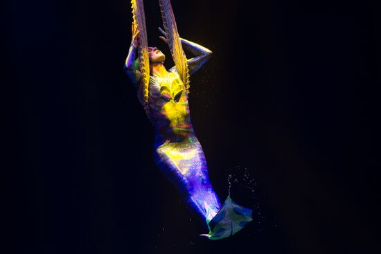 "UFO: Circus from another Planet" circus show in St. Petersburg