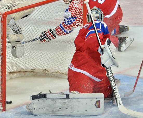 IIHF World U20 Championship. Russia vs. USA