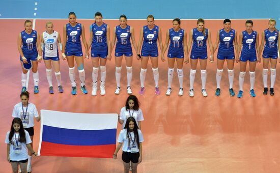 Volleyball 2016 Olympic Qualification. Women. Poland vs. Russia