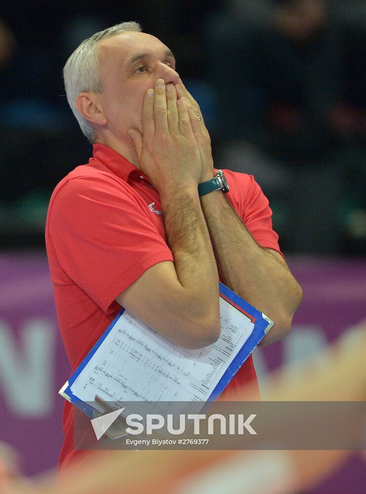 Volleyball 2016 Olympic Qualification. Women. Poland vs. Russia