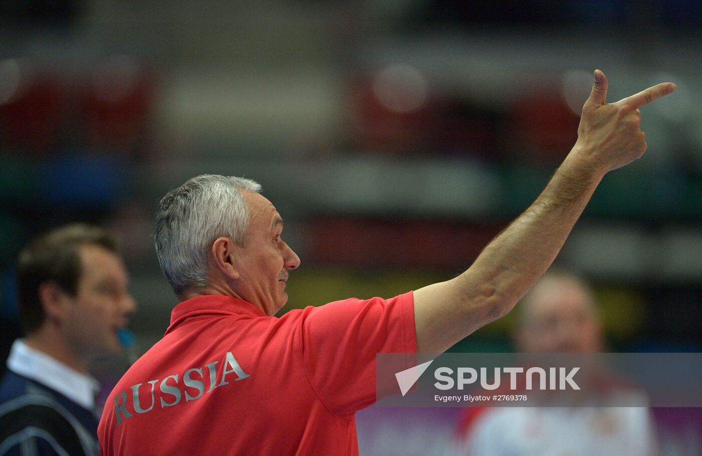 Volleyball 2016 Olympic Qualification. Women. Poland vs. Russia