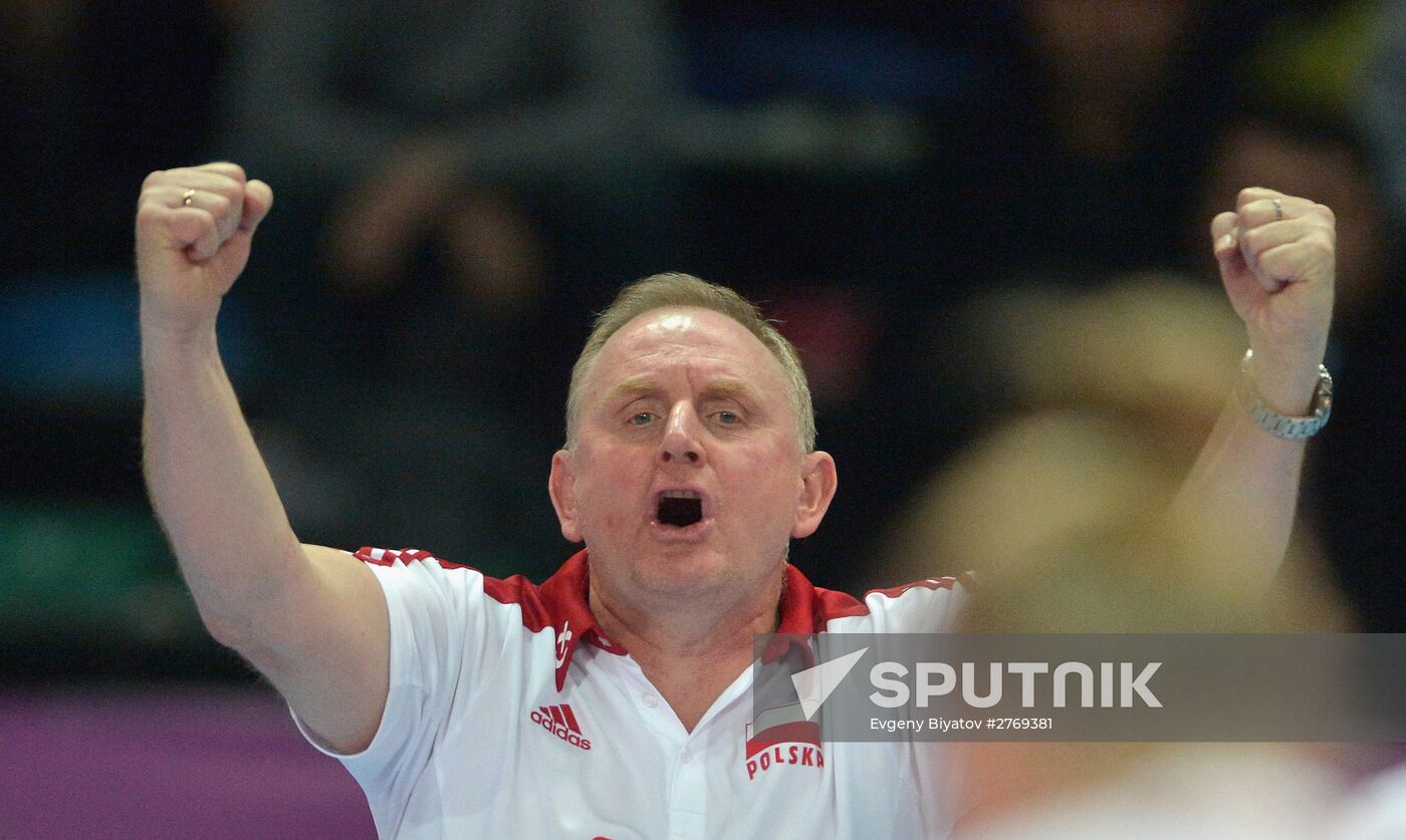 Volleyball 2016 Olympic Qualification. Women. Poland vs. Russia