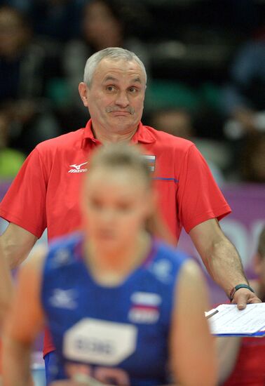 Volleyball 2016 Olympic Qualification. Women. Poland vs. Russia