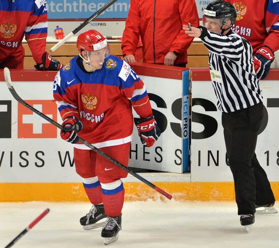 IIHF World U20 Championship. Russia vs. USA