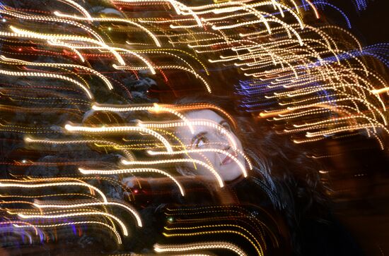 Muscovites enjoy their holidays