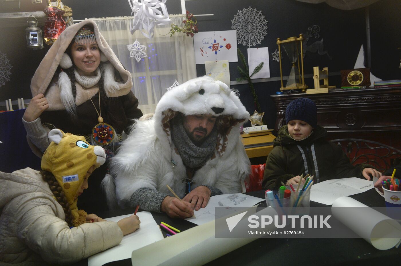 Muscovites enjoy their holidays