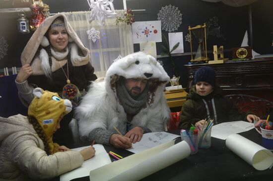 Muscovites enjoy their holidays