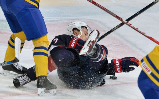 2016 IIHF World Junior Championship. Sweden vs. USA