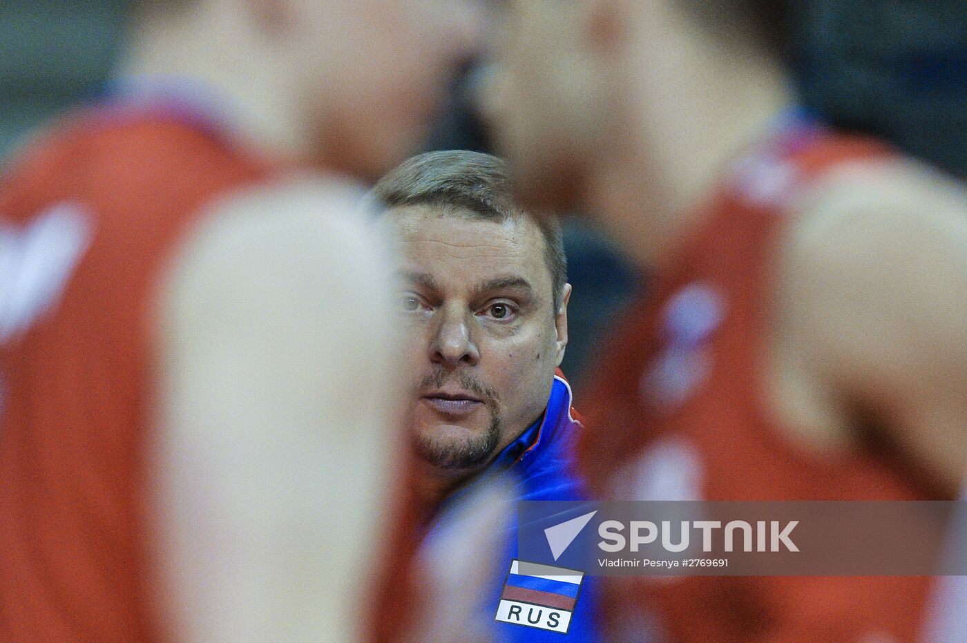 2016 Olympic Games Men's Qualification Volleyball Tournament. Finland vs. Russia
