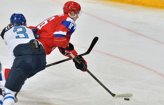 2016 World Junior Ice Hockey Championship. Russia vs. Finland